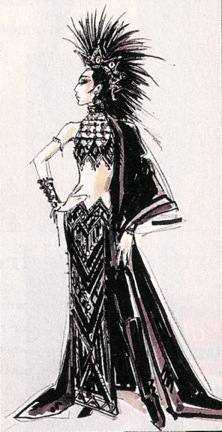 Bob Mackie Sketch