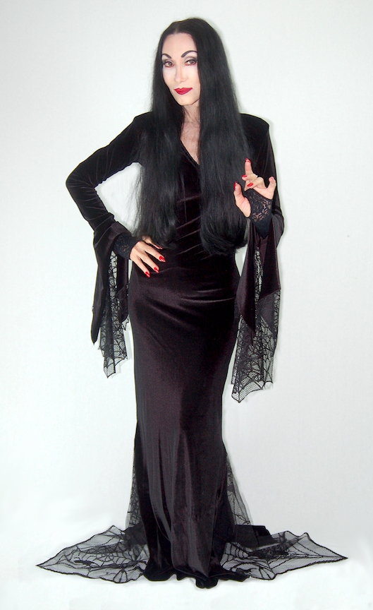 BETTY ATCHISON AS MORTICIA ADDAMS