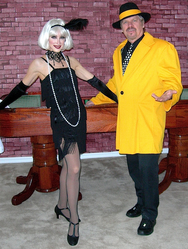 Gangster and Flapper by Stilt Pros