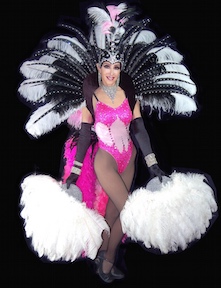 Pink Flamingo Showgirls by Stilt Pros