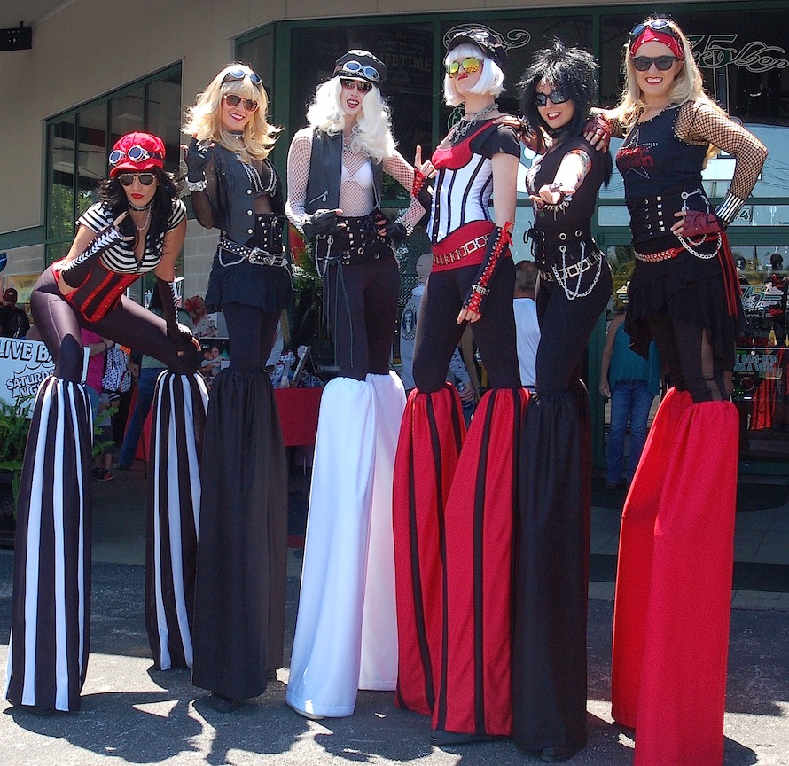 BIKER BABES  BY STILT PROS