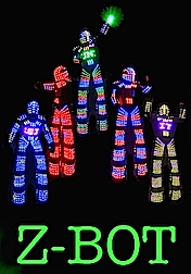 Z-BOT LED ROBOT STILT WALKER by STILT PROS