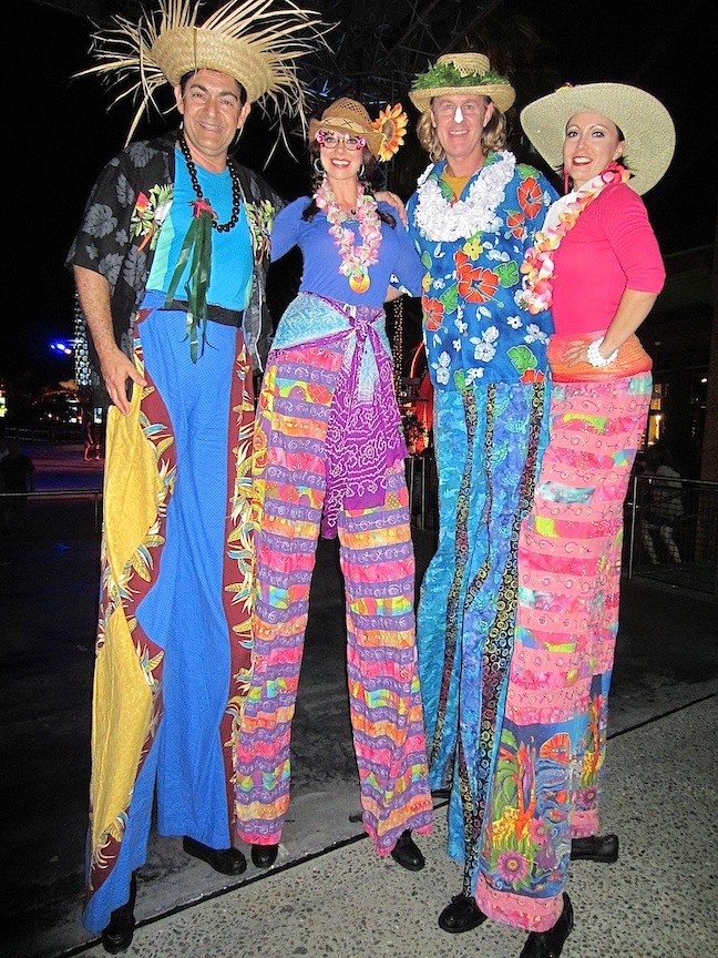 TROPICAL STILT WALKERS BY STILT PROS