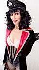 Betty as Burlesque Cher