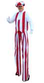 Candyland Man Stilt Walker by Stilt Pros