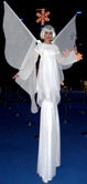 SNOW FAIRY STILT WALKERS BY STILT PROS