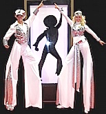 DISCO STILT WALKERS BY STILT PROS