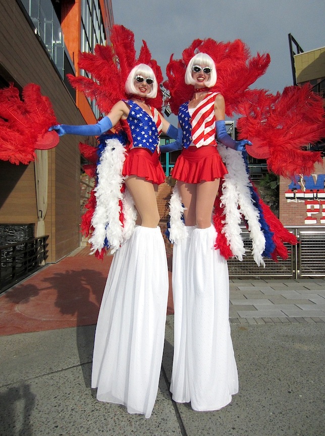 USA SHOWGIRLS BY STILT PROS