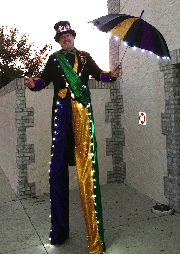 MARDI GRAS AMBASSADOR - LIGHTED