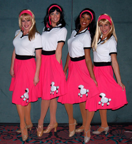 50's poodle skirts